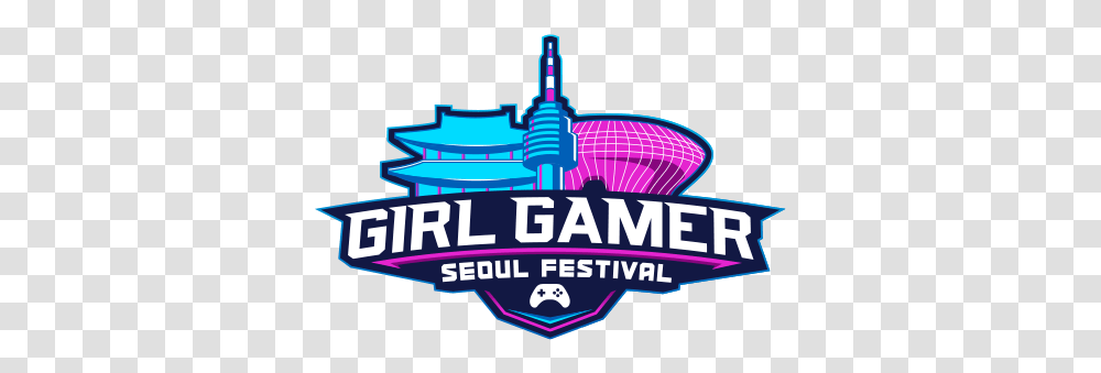 Girlgamer 2019 Esports Festival Seoulqualifierssouth Korea Girl Gamer Festival Logo, Lighting, Text, Word, Symbol Transparent Png