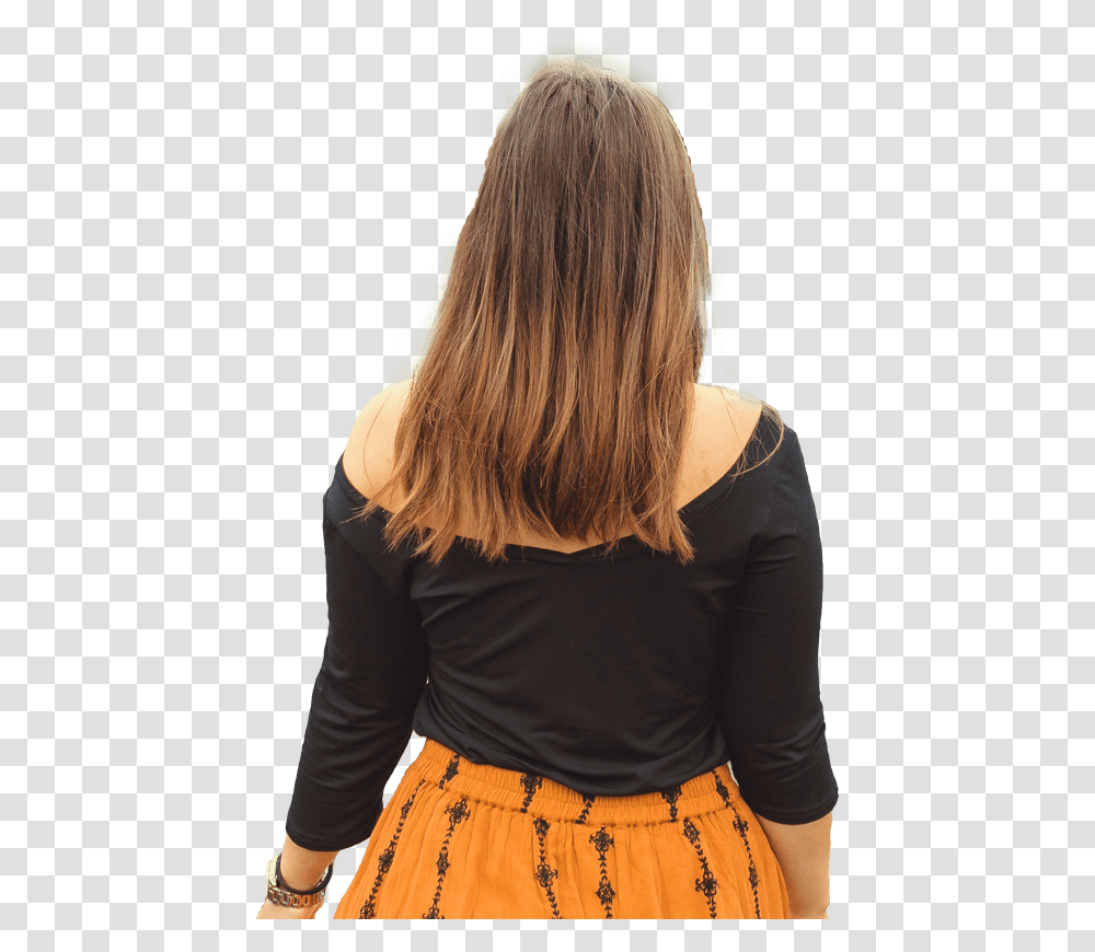 Girls Back For Picsart, Person, Sleeve, Hair Transparent Png