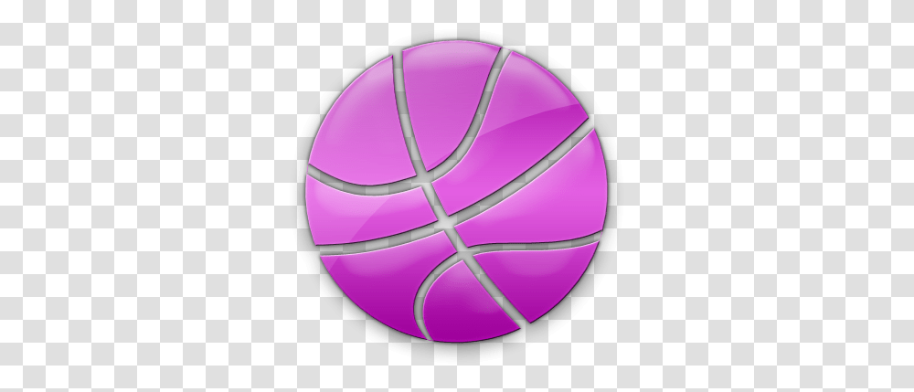 Girls Basketball Clipart Black And White Library Pink Basketball Background, Sphere, Lamp, Purple, Pattern Transparent Png
