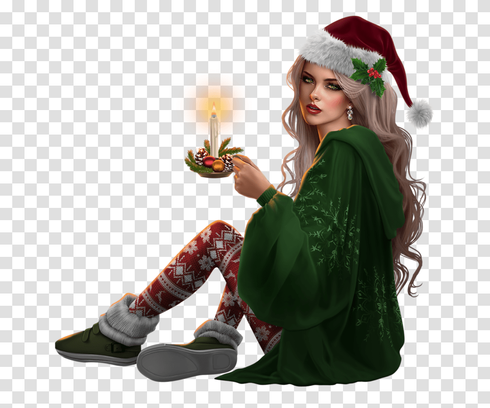 Girls Christmas, Person, Costume, Performer Transparent Png