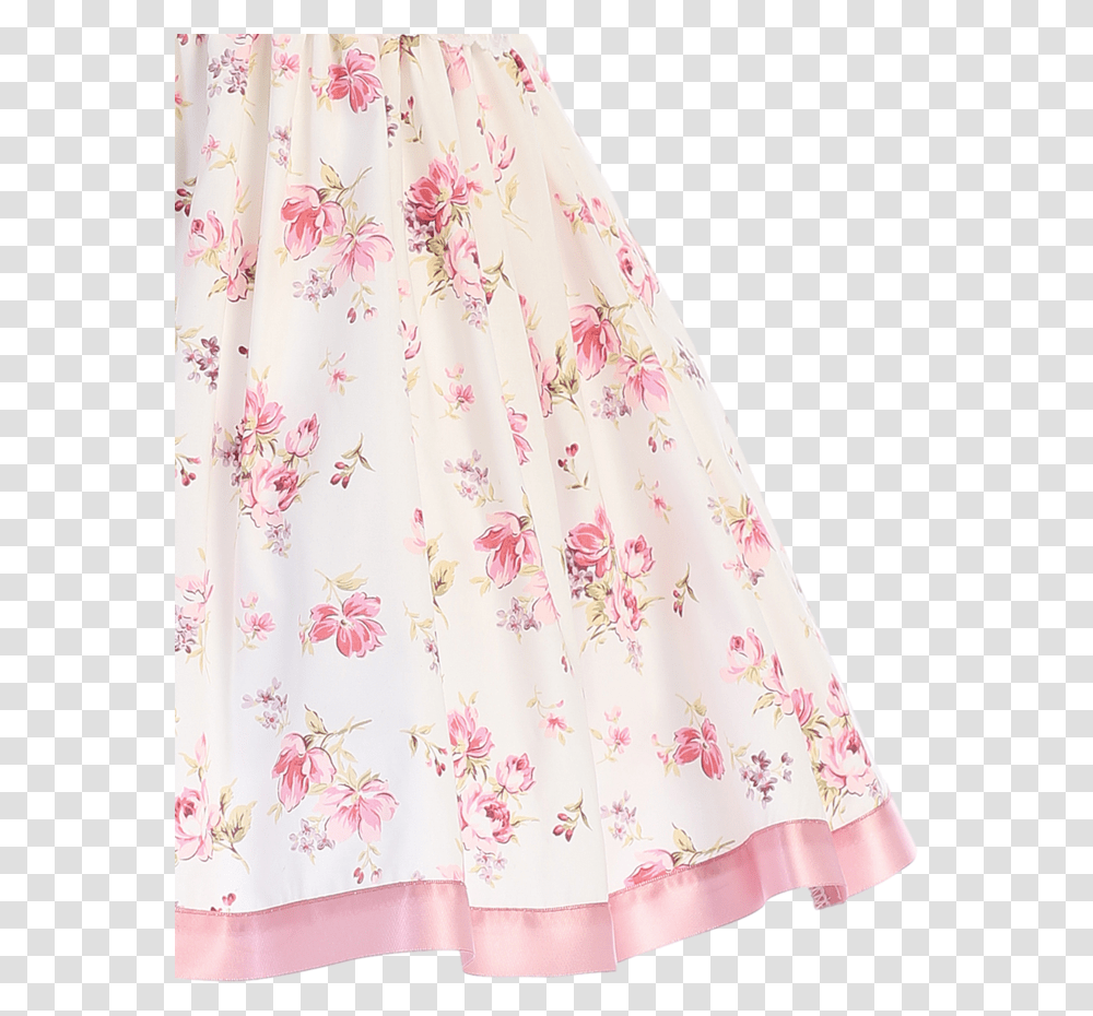 Girls Cotton Floral Dresses, Female, Long Sleeve, Coat Transparent Png