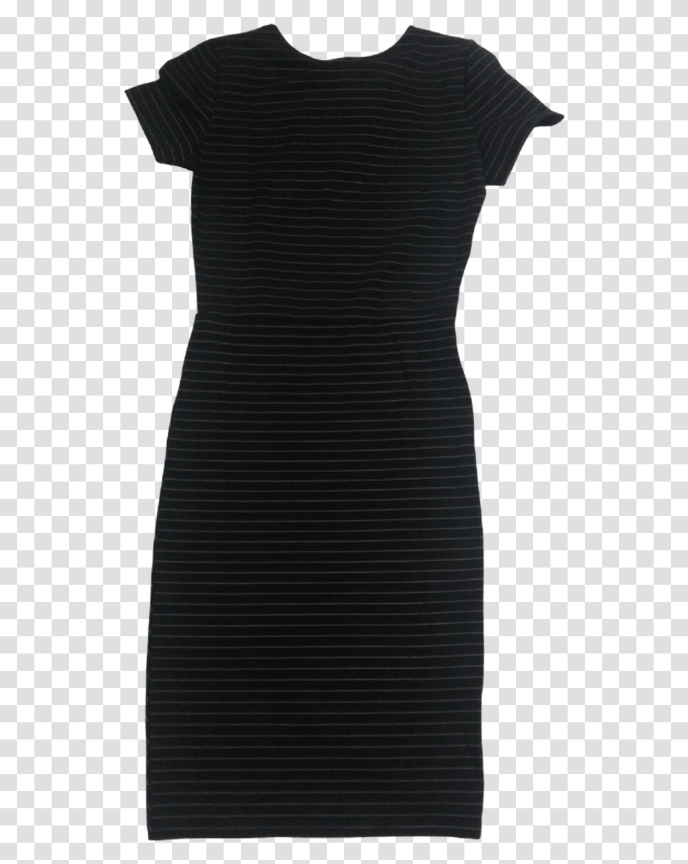Girls Dress Black Stripe Little Black Dress, Sleeve, Long Sleeve, Tank Top Transparent Png