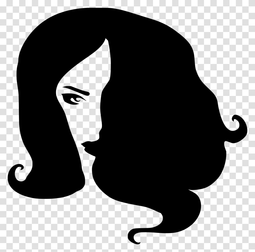 Girls Eye Female Black And White Face Clipart, Gray, World Of Warcraft Transparent Png