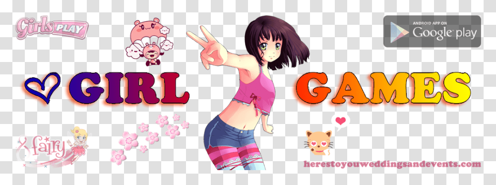 Girls Games Cute And Lovely Flash Games Girls Game Logo, Person, Leisure Activities, Female Transparent Png