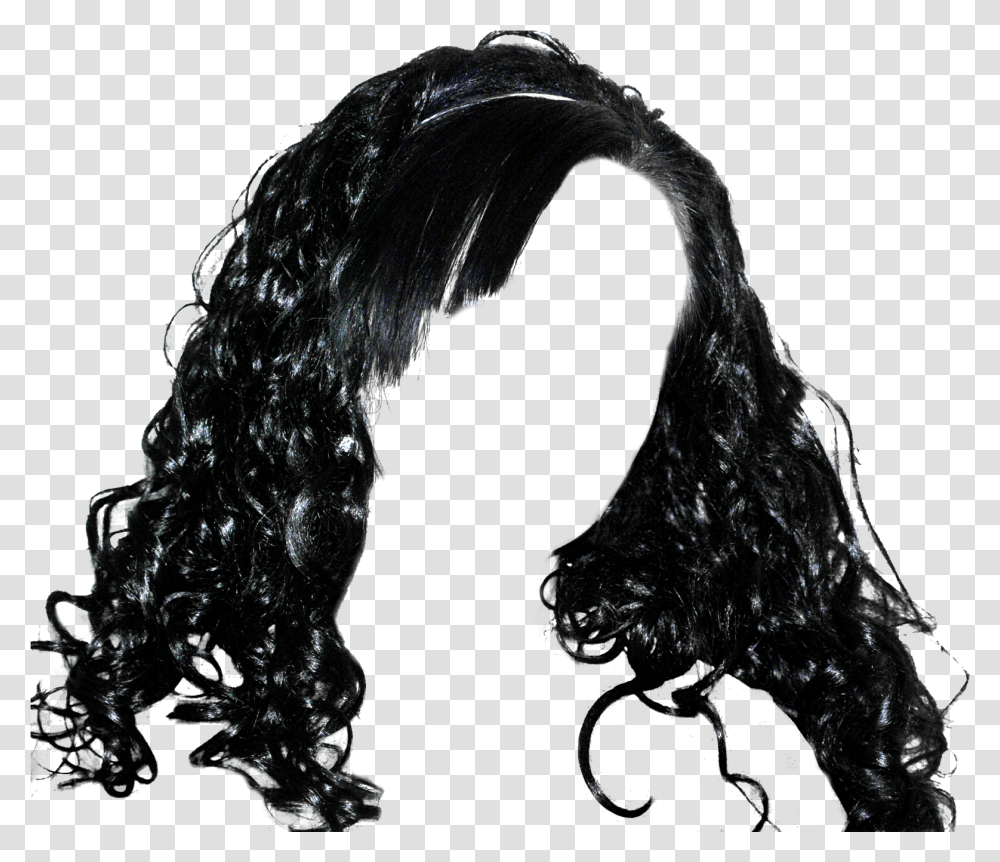Girls Hair Wig Image Black Girl Hair, Water, Skin, Outdoors, Nature Transparent Png