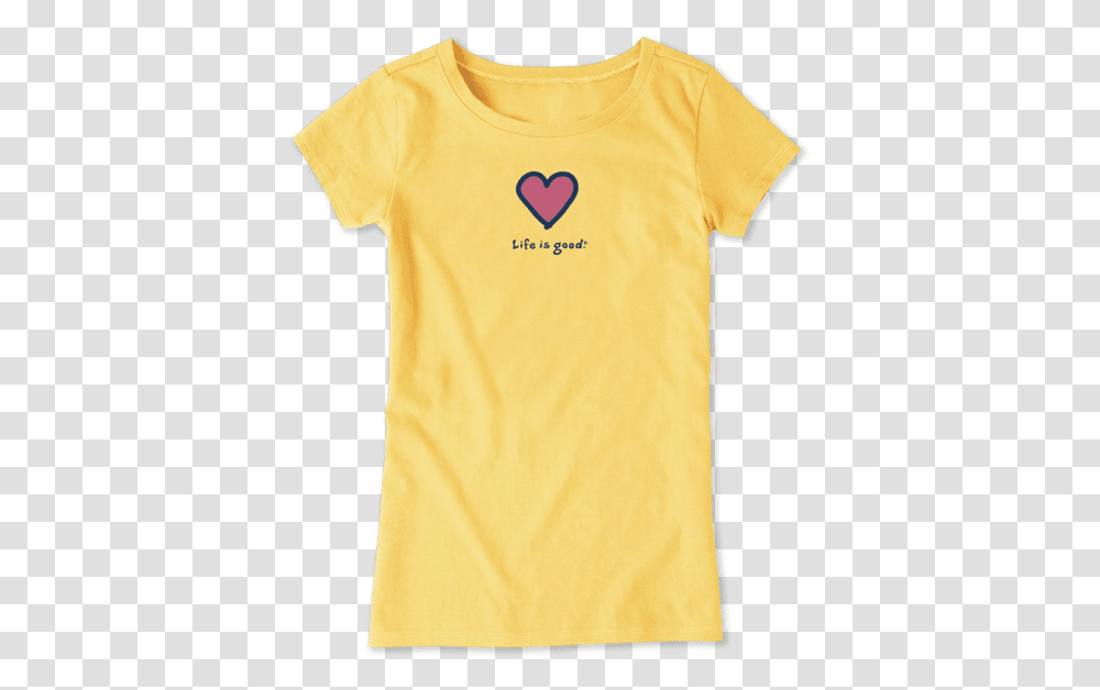 Girls Heart Vintage Crusher Tee Vsco Girl Shirt Background, Apparel, T-Shirt, Sleeve Transparent Png