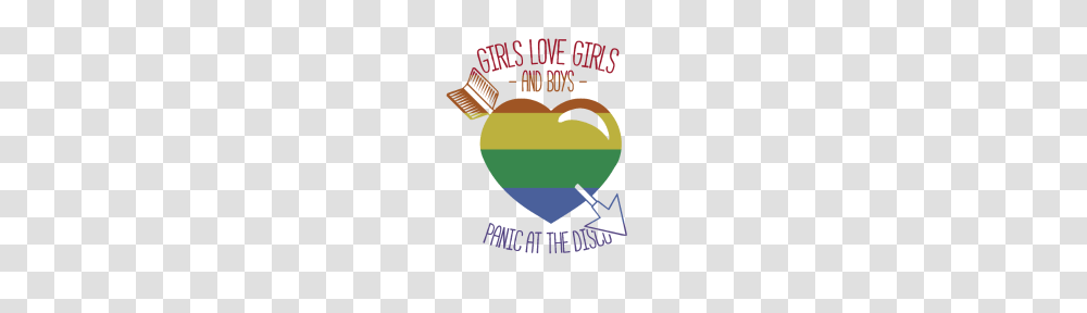 Girls Love Girls And Boys Panic Disco Gift, Poster, Advertisement, Flyer Transparent Png