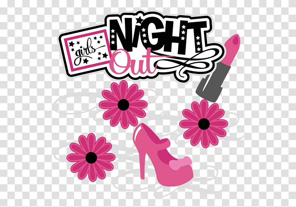 Girls Night Out Scrapbook Collection Girls Night Scrapbook, Label Transparent Png