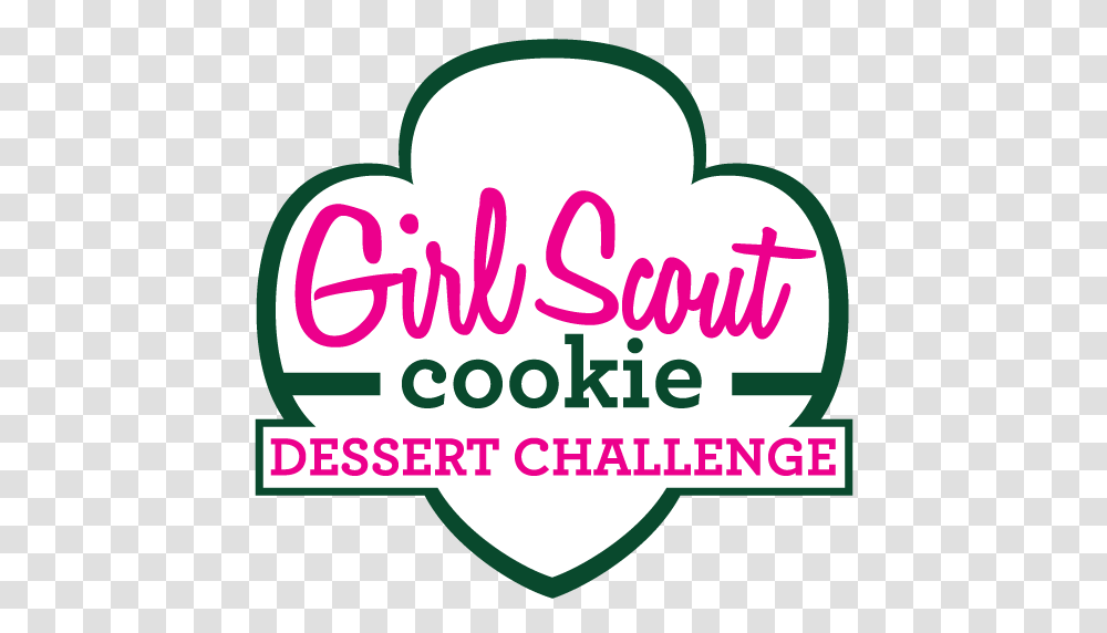 Girls Scout Cookie Dessert Challenge, Label Transparent Png