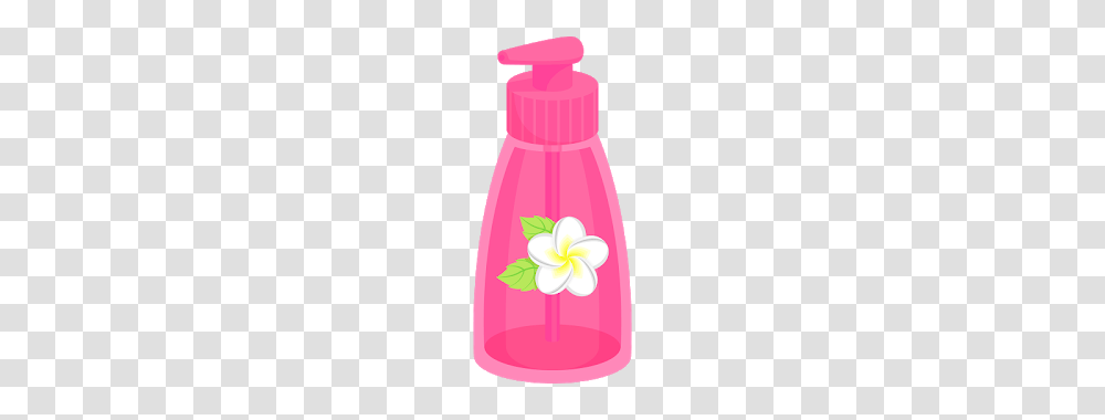 Girls Spa Party Clipart Free Clipart, Bottle, Shampoo, Shaker, Lotion Transparent Png