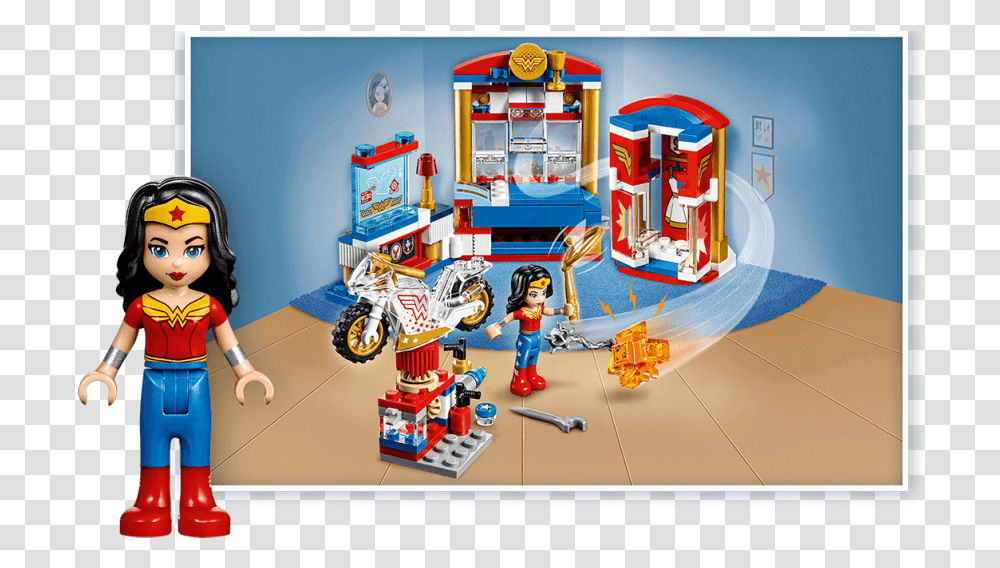 Girls Superhero Lego Lego Super Heroes Girl, Toy, Clock Tower, Architecture, Building Transparent Png
