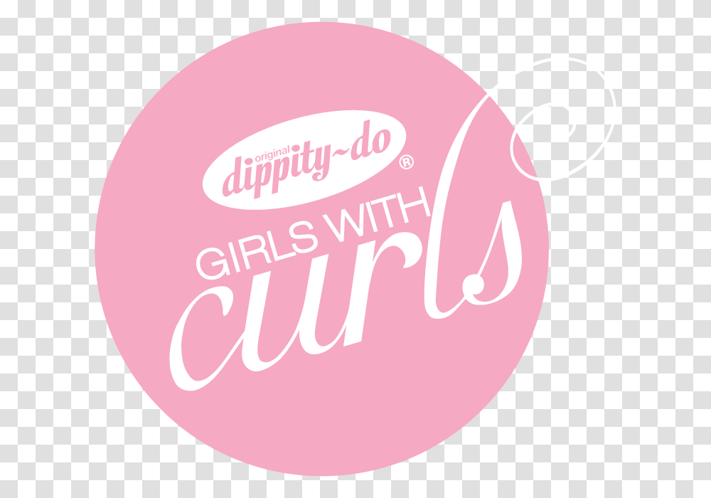 Girls With Curls Dippity Do Girls With Curls Logo, Label, Hand, Karaoke Transparent Png