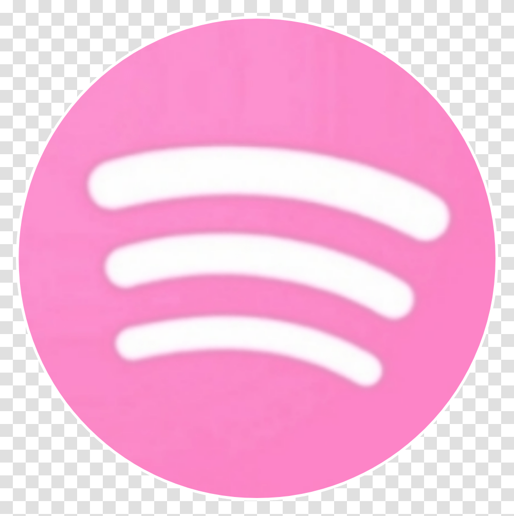 Girly Cute Sticker Pink Tumblr Beach Vibes Logo Spotify Icon Blue, Tape, Symbol, Coil, Spiral Transparent Png