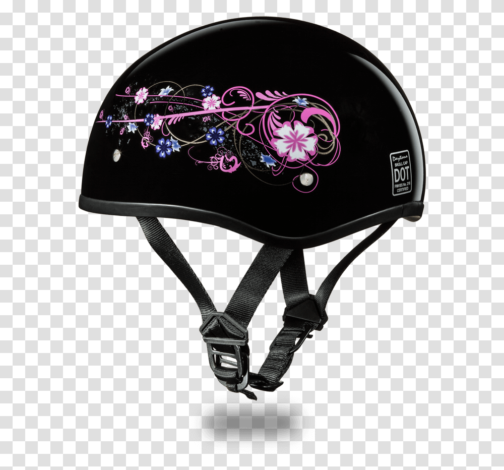 Girly Motorcycle Helmets For Women, Apparel, Crash Helmet, Hardhat Transparent Png