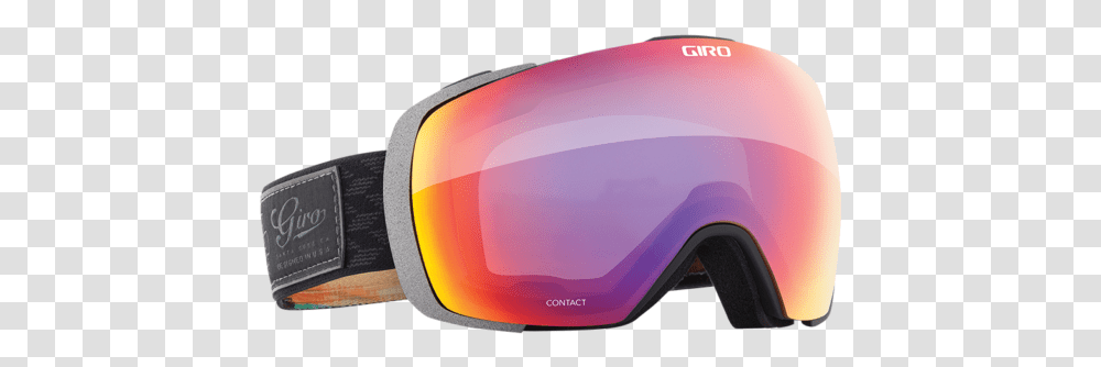 Giro Contact Goggle Lilac, Tape, Helmet, Goggles Transparent Png