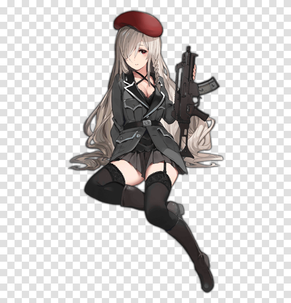 Girs Frontline Ak, Manga, Comics, Book, Person Transparent Png