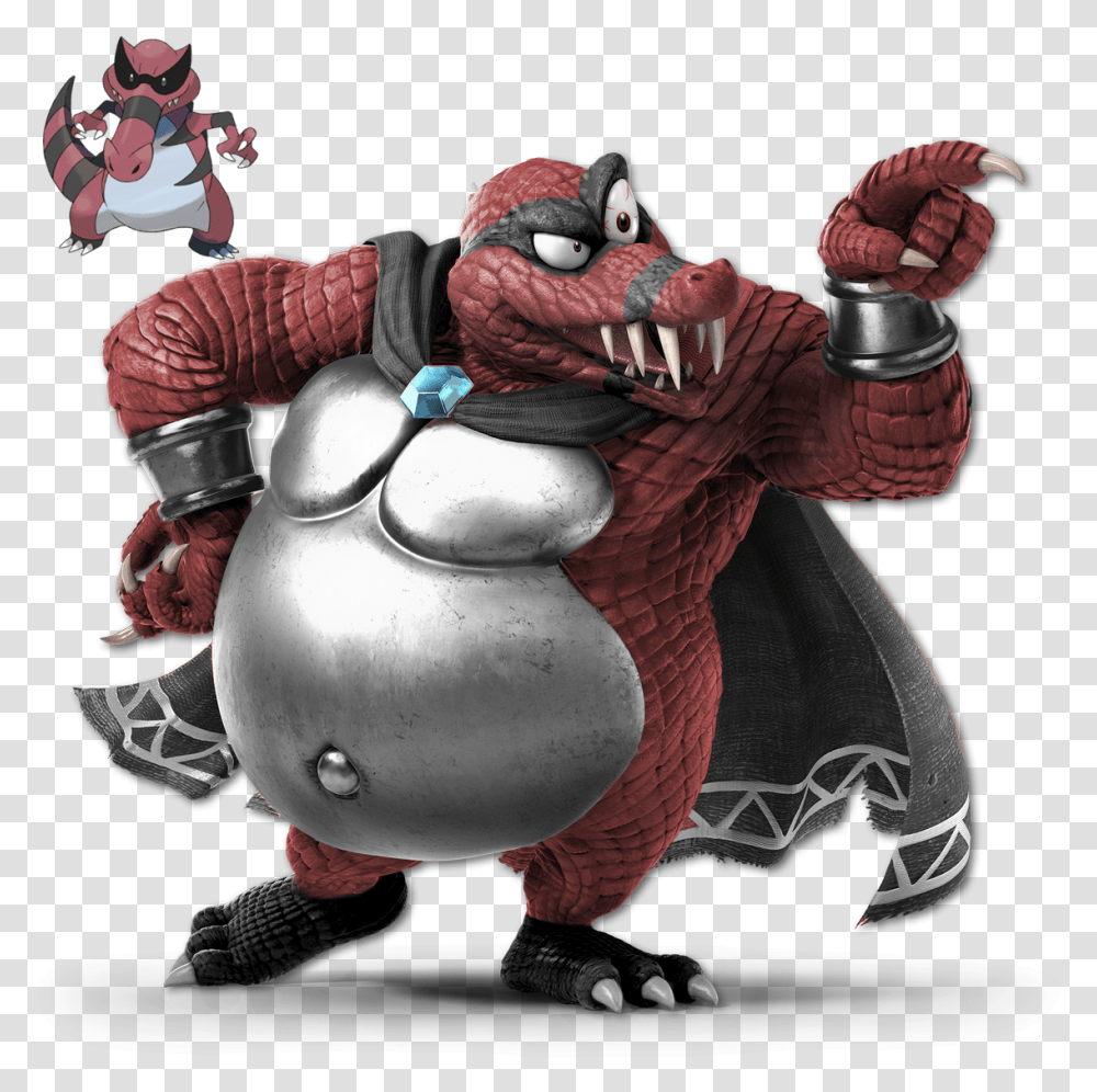 Girthquake Nerf King K Rool, Toy, Sweets, Food, Animal Transparent Png
