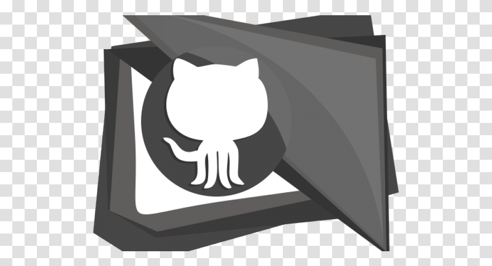 Github Clipart Icon, Stencil, Performer, Graduation, Silhouette Transparent Png