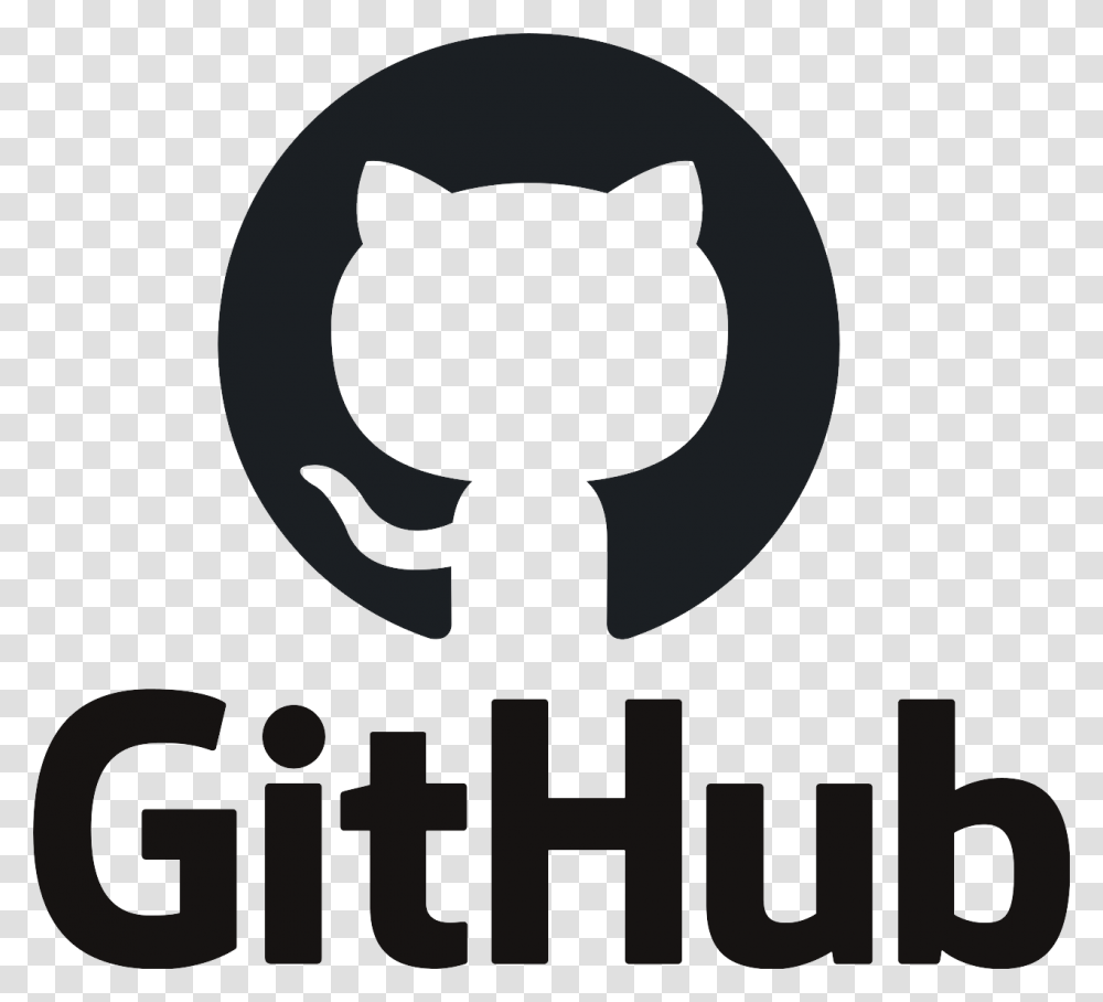 Github Logo Cat, Label, Trademark Transparent Png