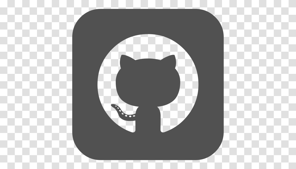 Github Logo Media Icon With And Vector Format For Free, Trademark, Hook, Hand Transparent Png