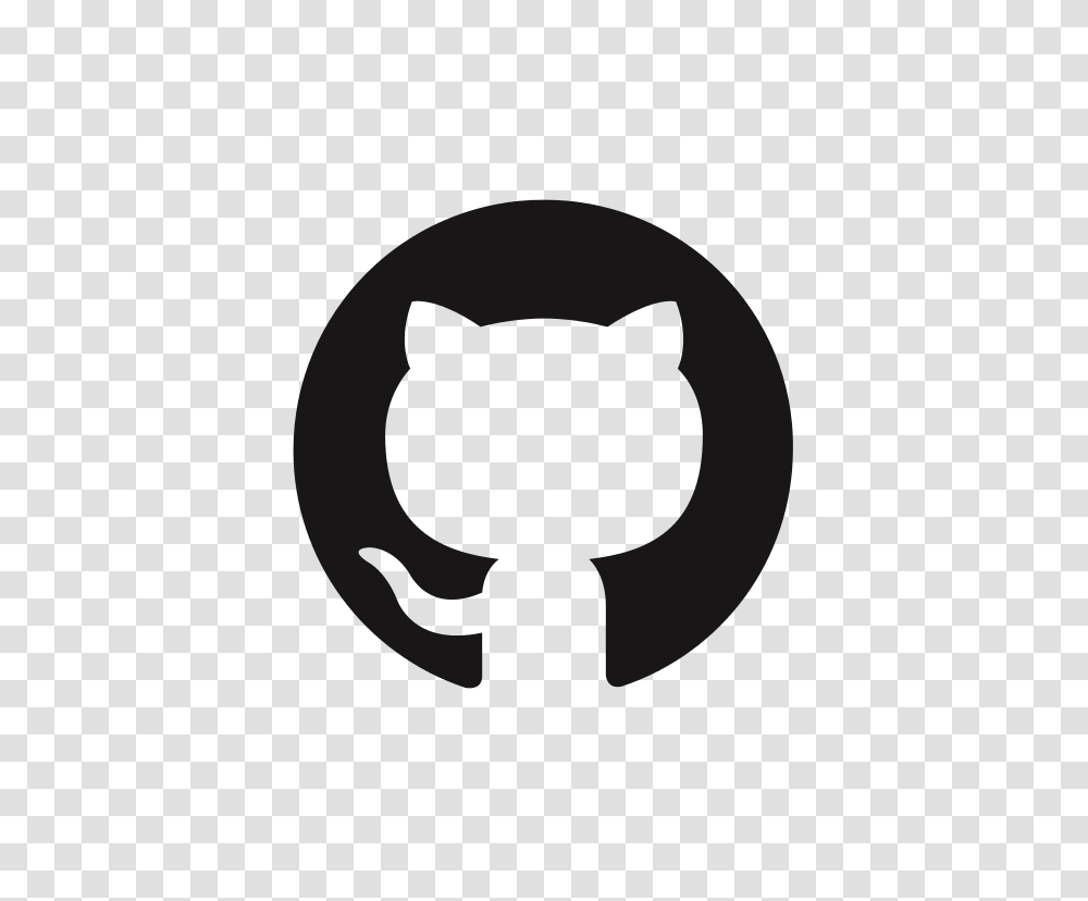 Github, Logo, Moon, Outer Space, Night Transparent Png