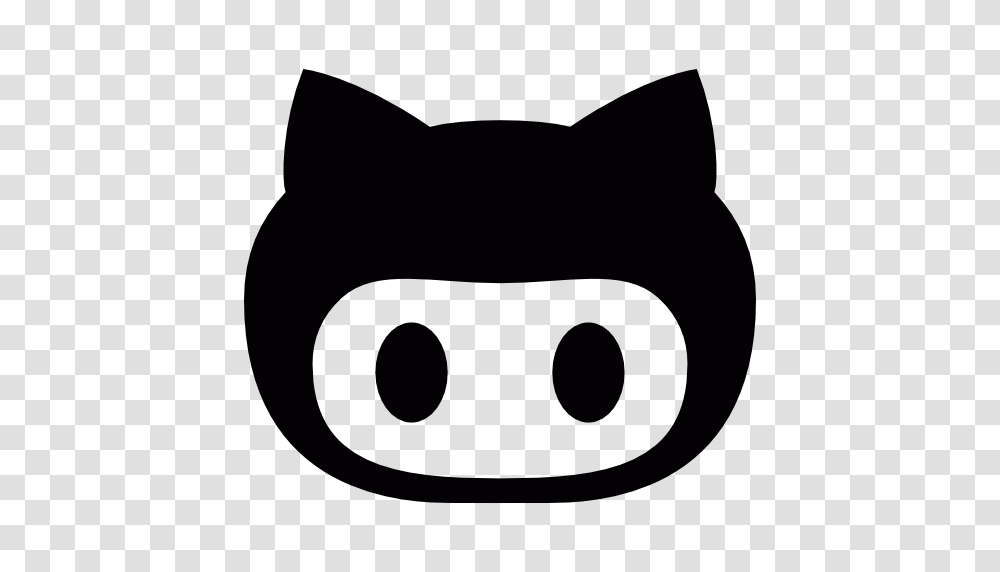 Github Logo, Stencil, Diaper, Pillow, Cushion Transparent Png