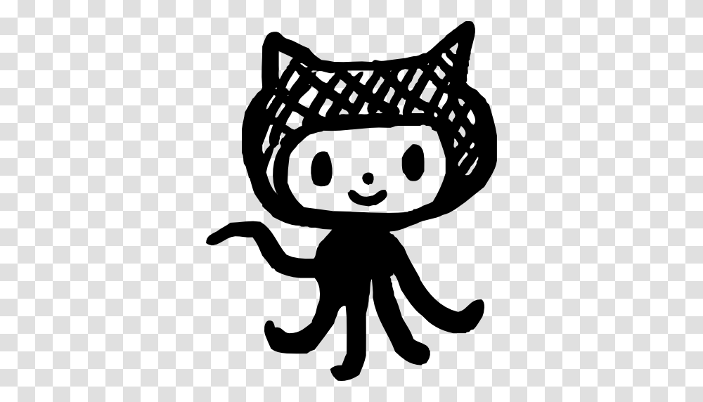Github, Logo, Stencil, Toy, Silhouette Transparent Png