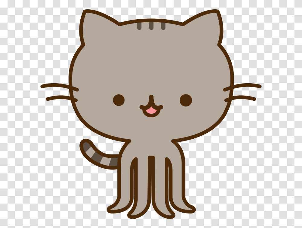 Github Octodex Octocat Pusheen, Outdoors, Nature, Birthday Cake, Dessert Transparent Png