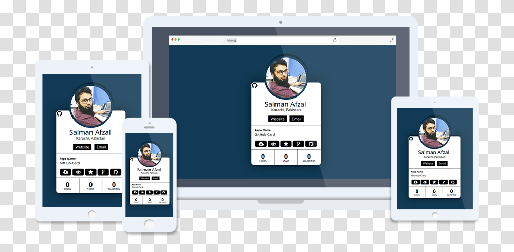 Github Repo Card, Computer, Electronics, Mobile Phone, Cell Phone Transparent Png