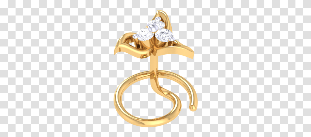Giti Nose Pin Engagement Ring, Accessories, Accessory, Jewelry, Diamond Transparent Png