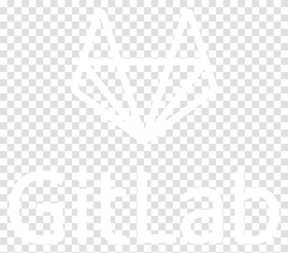 Gitlab Icon White, Logo, Trademark, Label Transparent Png