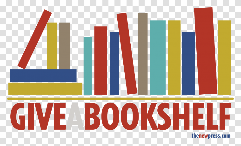 Give A Bookshelf The New Press, Word, Logo Transparent Png