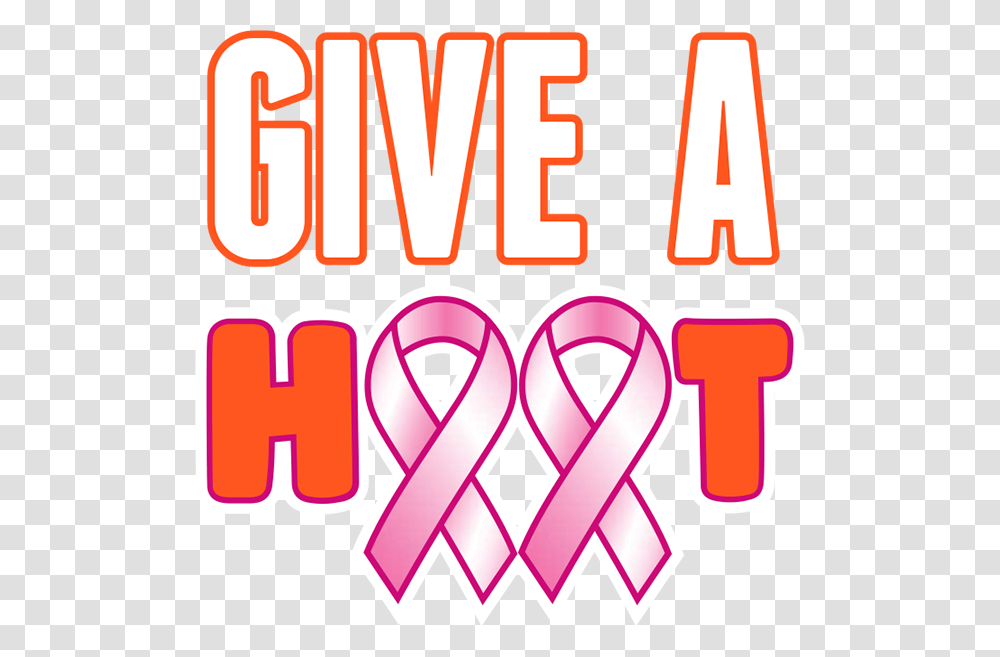 Give A Hoot Hooters Breast Cancer Logos, Alphabet, Word, Dynamite Transparent Png