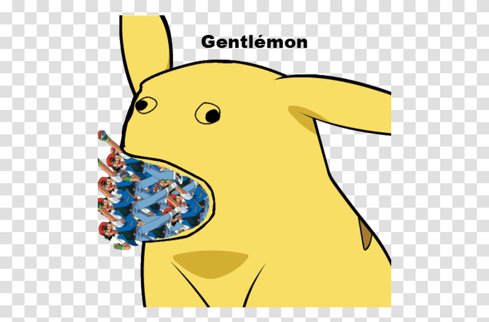 Give Pikachu A Face Give Pikachu A Face Meme, Mammal, Animal, Rabbit, Rodent Transparent Png