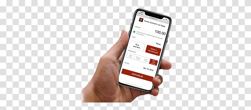 Give Volasvegas Iphone X In Hand, Person, Human, Electronics, Mobile Phone Transparent Png