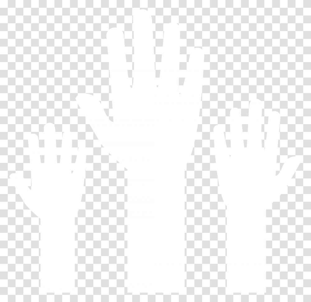 Giving Hands Raised Hands White, Texture, White Board, Apparel Transparent Png