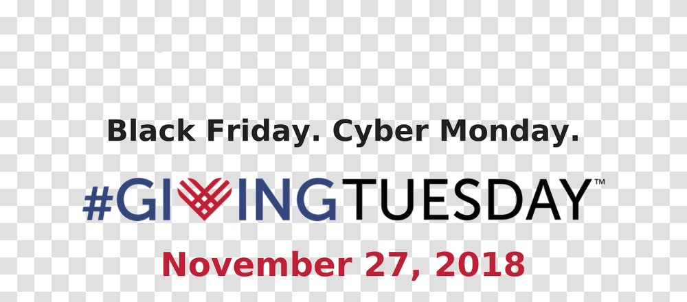 Giving Tuesday 2018 Date, Alphabet, Word Transparent Png