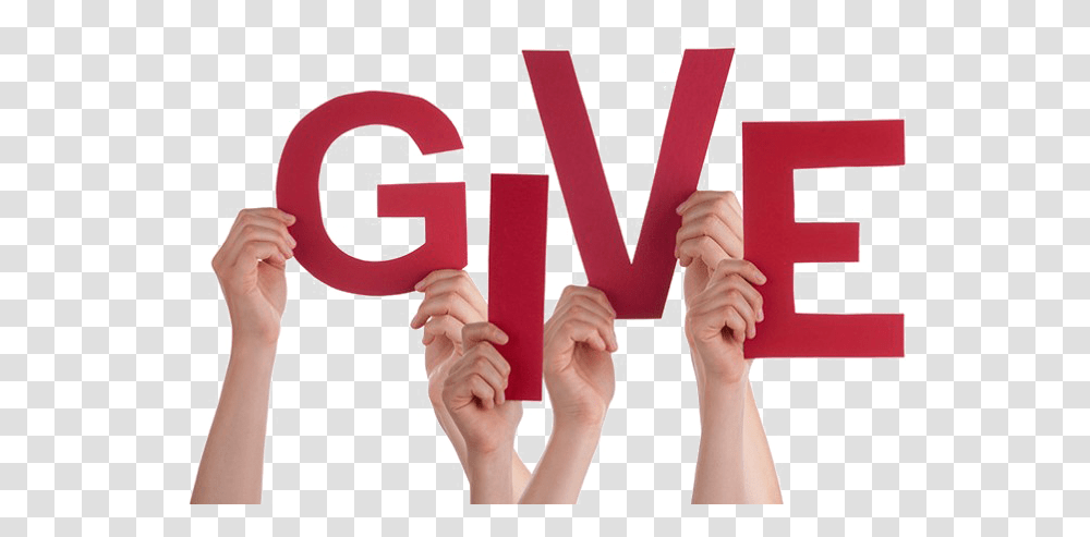Giving, Word, Hand, Person Transparent Png