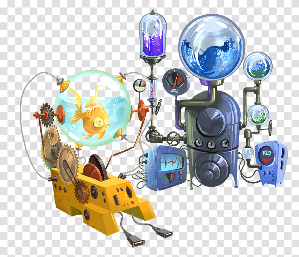 Gizmos, Robot, Wristwatch, Helmet Transparent Png