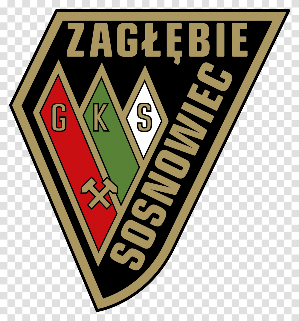 Gks Zaglebie Sosnowiec Football Logo Futbol Soccer Team Zaglebie Sosnowiec Fc Logo, Symbol, Trademark, Dynamite, Bomb Transparent Png