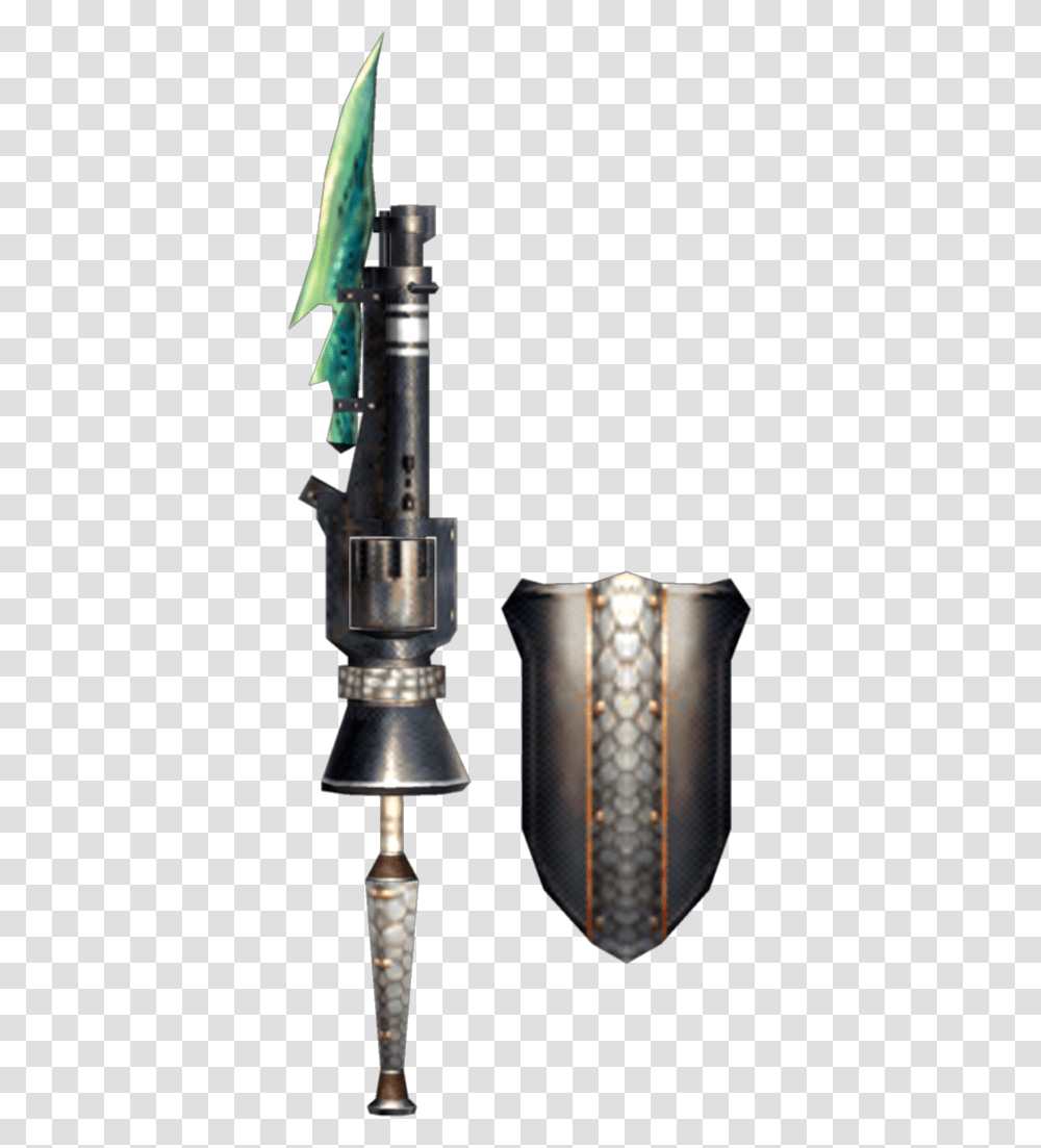 Gl Icon Monster Hunter Weapons Gunlance, Armor, Bronze, Weaponry, Lamp Transparent Png