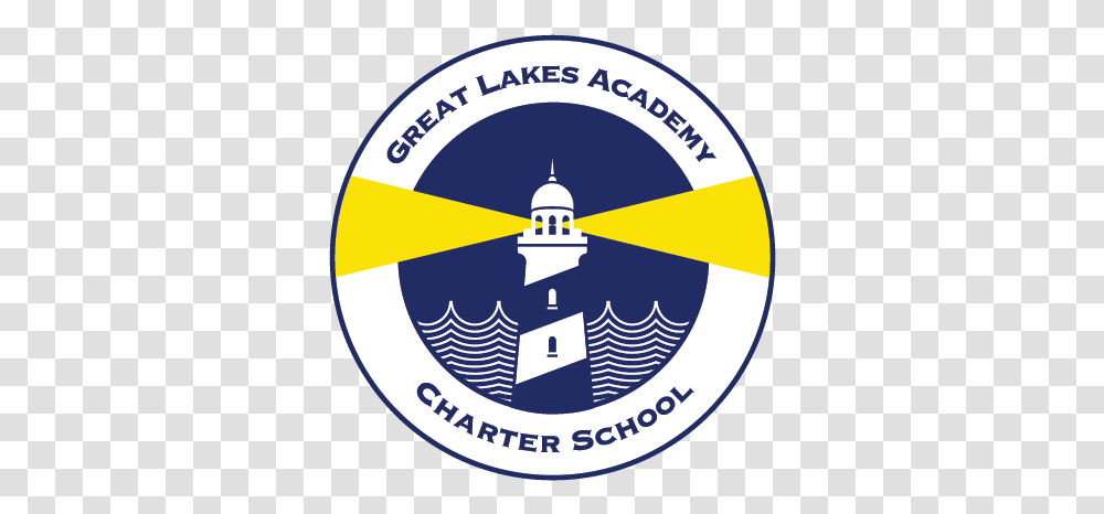Gla Ribbon Cutting - Great Lakes Academy Charles Rushe Middle School, Label, Text, Logo, Symbol Transparent Png