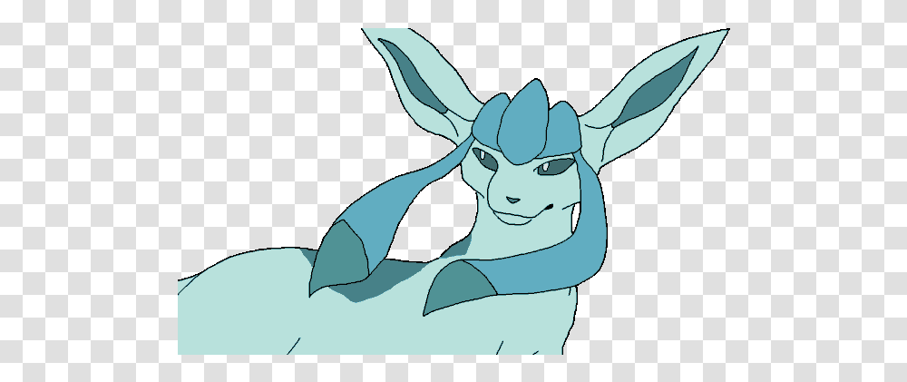 Glaceon Animation Art Map Amino Fictional Character, Mammal, Animal, Wildlife, Deer Transparent Png