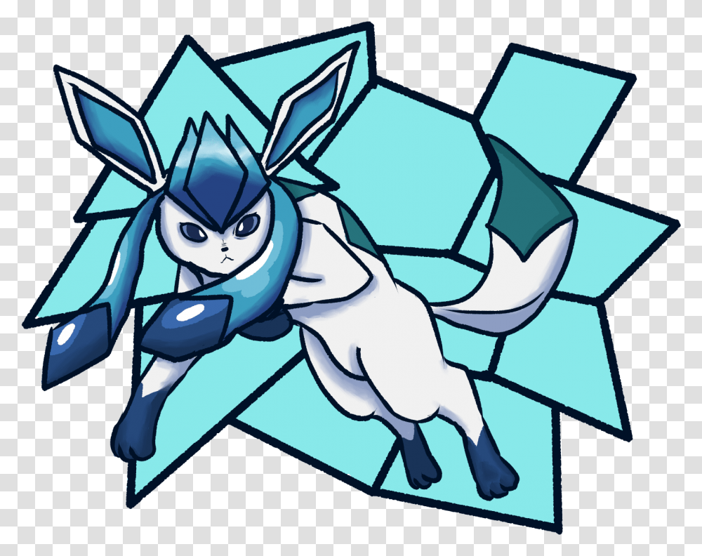 Glaceon By Kloudkat Fictional Character, Graphics, Art, Outdoors, Drawing Transparent Png