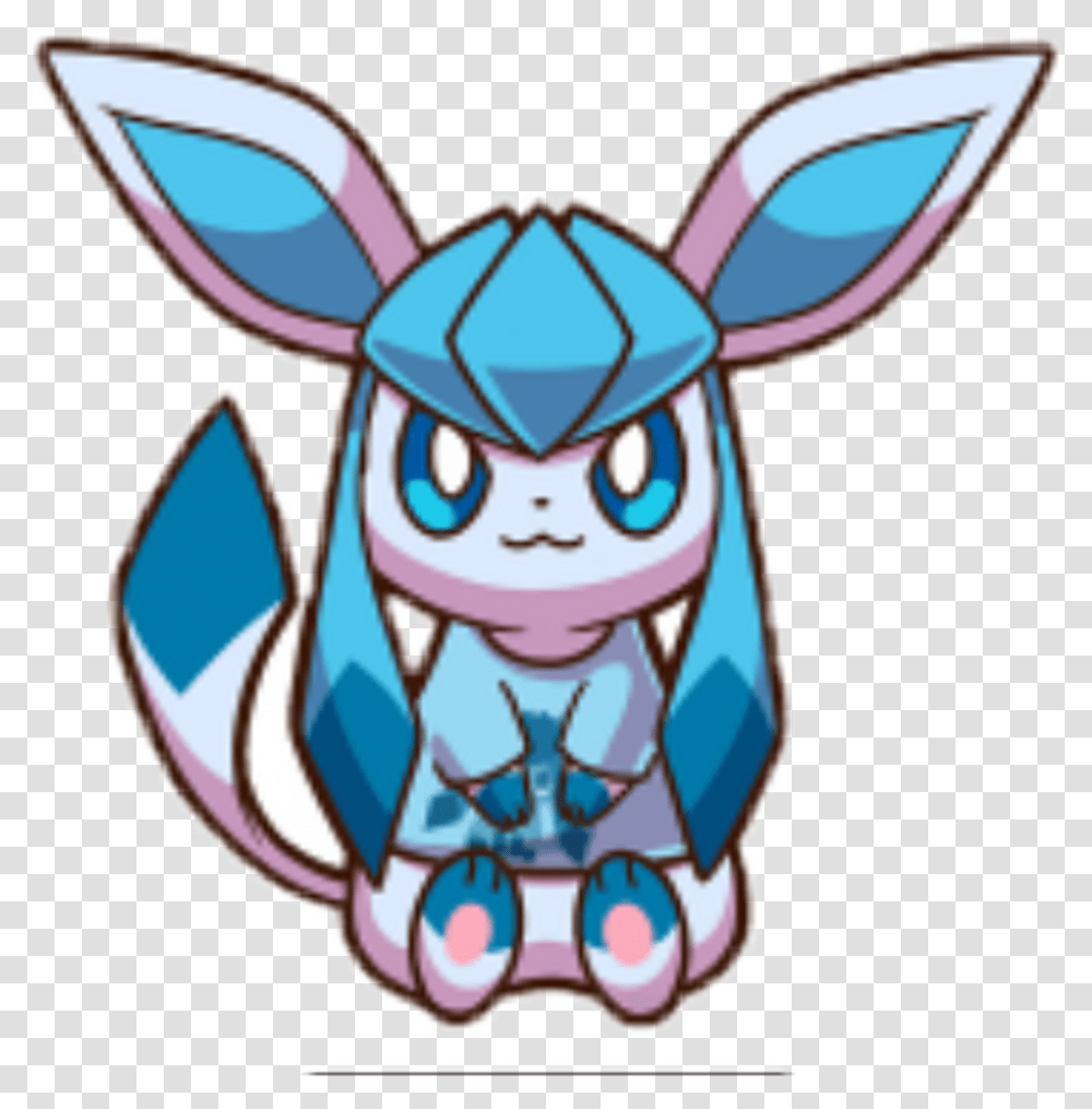 Glaceon Kawaii Download Glaceon Kawaii, Wildlife, Animal, Mammal, Deer Transparent Png