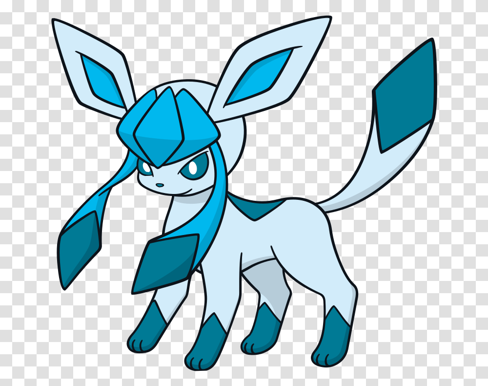 Glaceon Official Artwork Gallery Glaceon Pokemon Dream World, Mammal, Animal, Wildlife, Deer Transparent Png