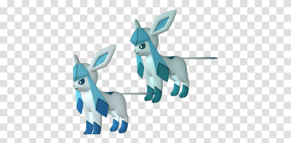 Glaceon Pokemon Character Free 3d Model Cartoon, Toy, Mammal, Animal, Donkey Transparent Png