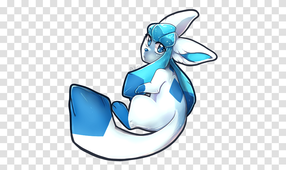 Glaceon S Cartoon, Mammal, Animal, Wolf Transparent Png