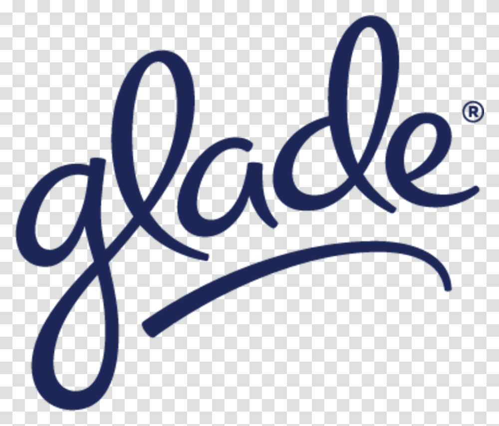Glade Air Freshener Logo, Handwriting, Calligraphy, Label Transparent Png