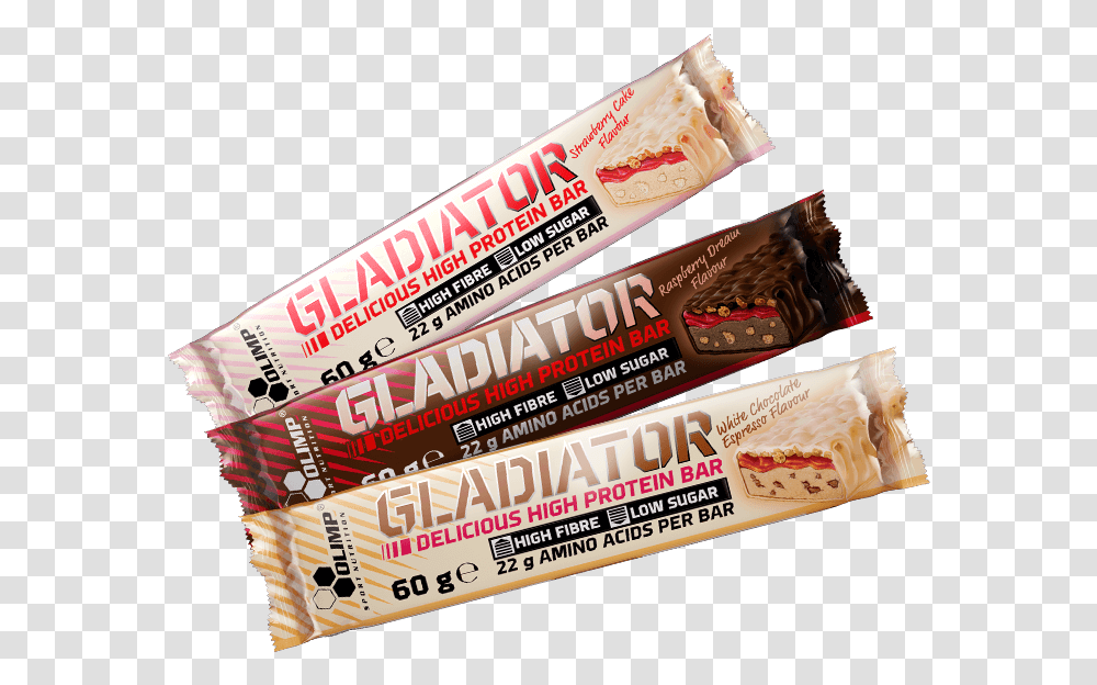 Gladiator High Protein Bar Olimp, Toothpaste, Food, Sweets, Confectionery Transparent Png